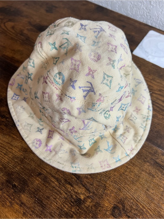 Louis Vuitton Pastel Monogram Beige Bucket Hat main image 8